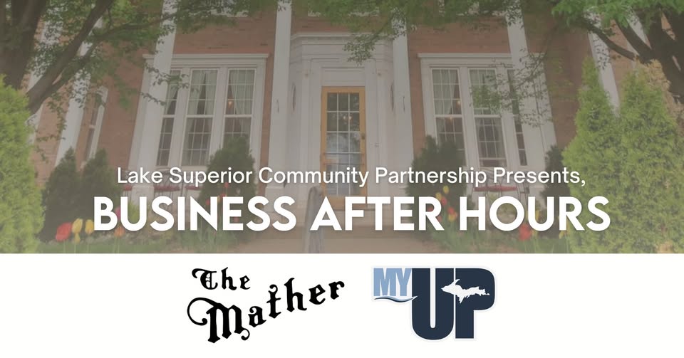 The MAther Business After Hours Graphic