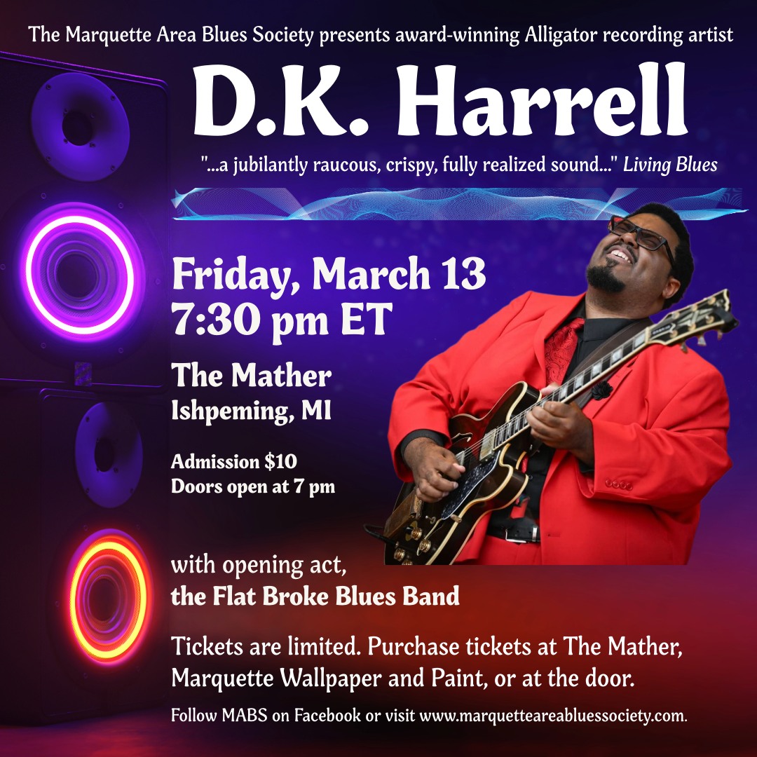 D.K. Harrell at the Mather Graphic or event